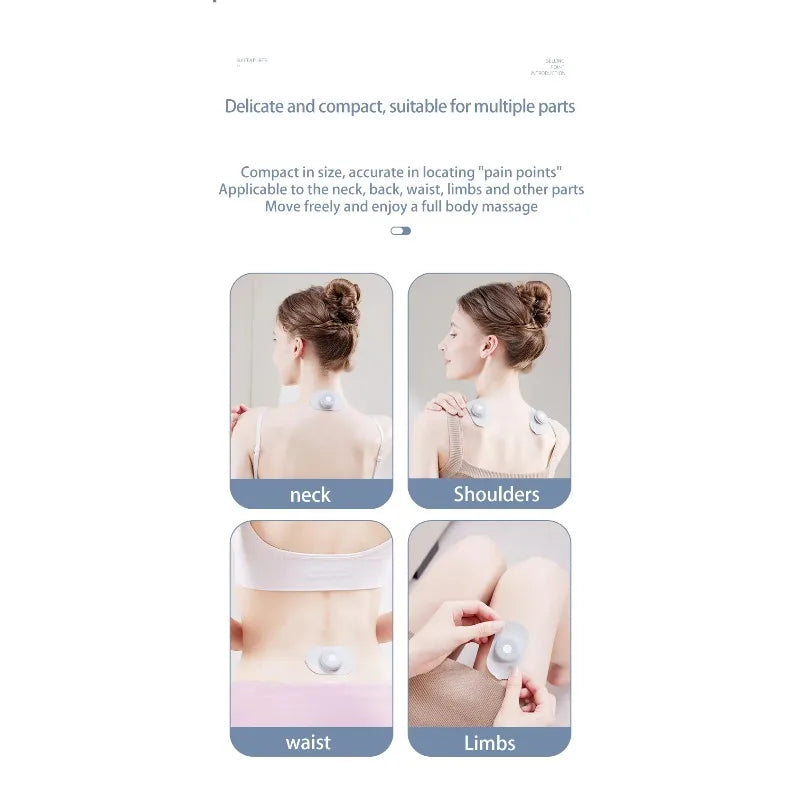 Rechargeable, Portable Muscle Stimulator for Fitness Recovery, Wireless EMS Machine