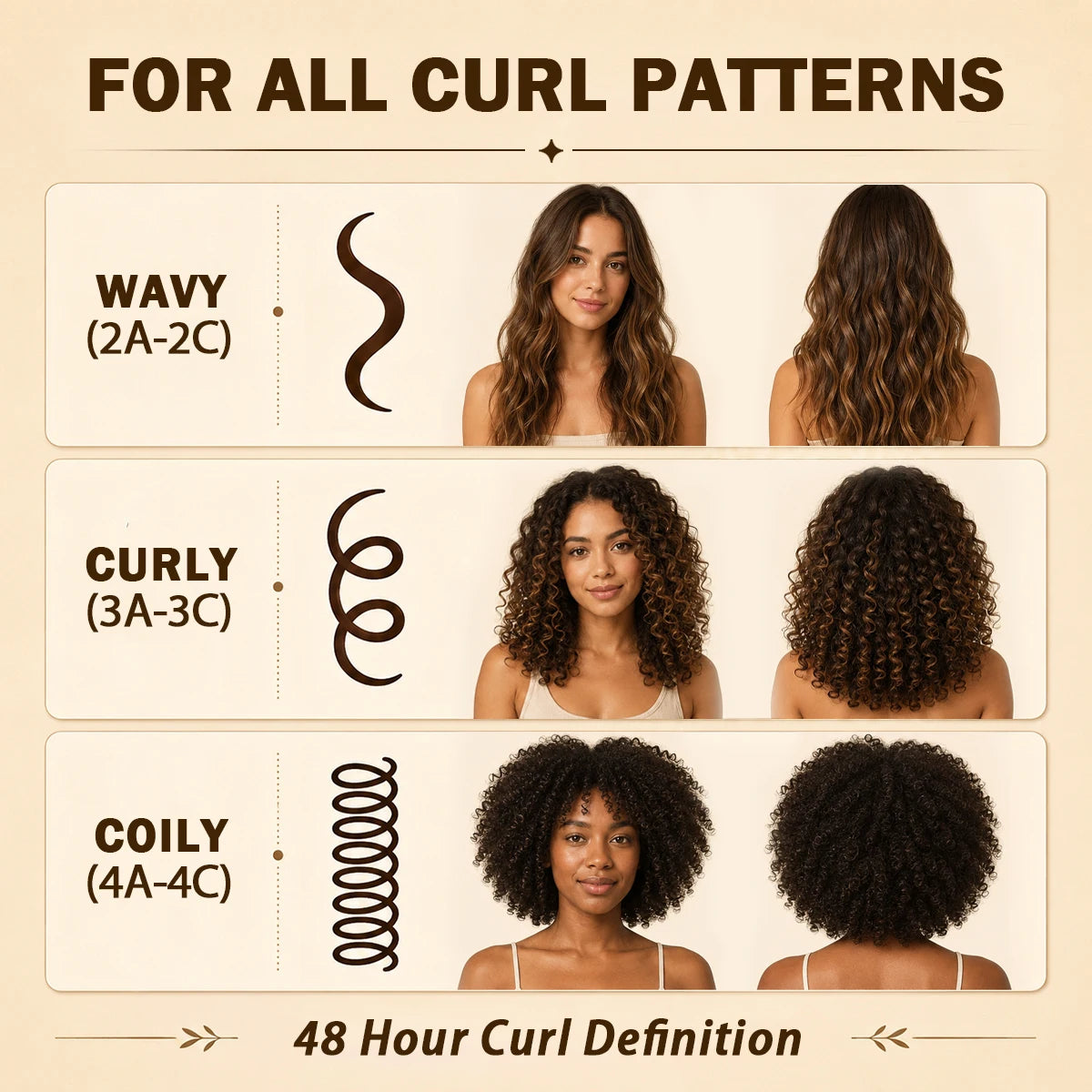280ml Curl Defining Cream Curling Cream,Define, 48HR All Day  Definition,Moisturize & Hydrate Curls for Bouncy, Shiny Hairstyles