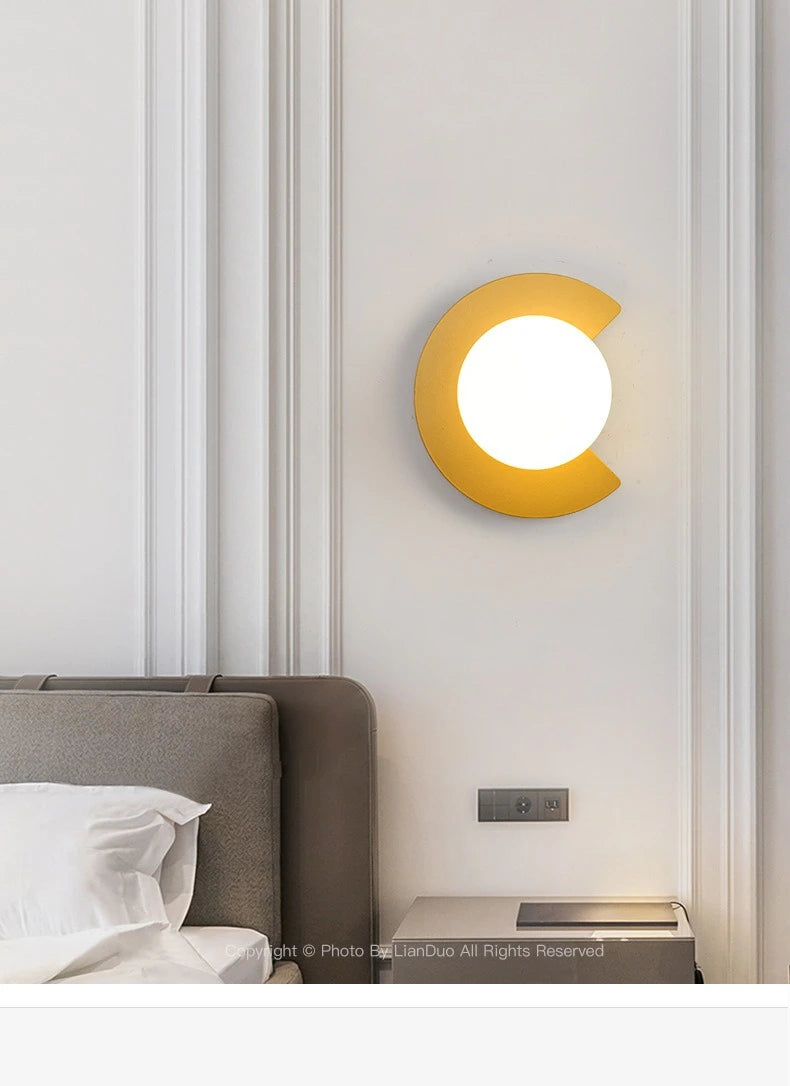 Bedside Wall Lamp for Bedroom Stairs Indoor LED Wall light Wall Sconce Home with G9 Light Bulb Living Room Gold Black Lighting