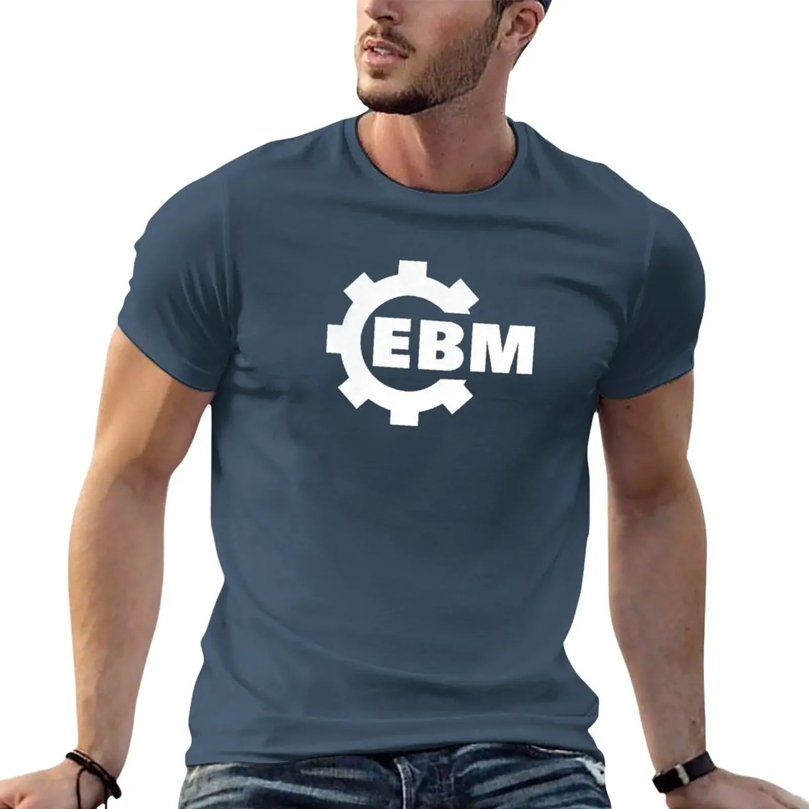New EBM Techno Dark T-Shirt oversized t shirts graphic t shirts funny t shirts for men