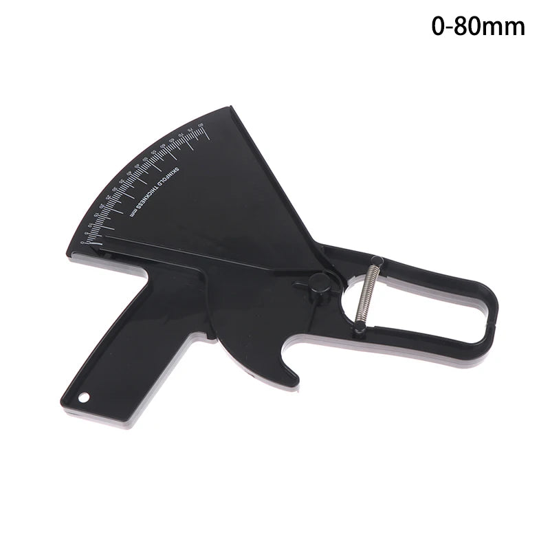 80mm Body Fat Caliper Adipometer Skinfold Measurement Slimming Lose Weight Body Fat Measure Tester Fitness Beauty Health Care