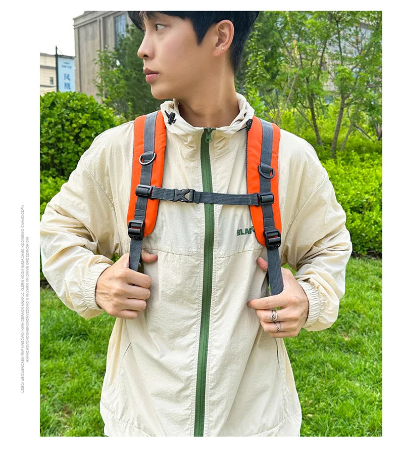 30L Lightweight Hiking Backpacks Waterproof Travel Shoulder Bags Outdoor Camping Cycling Fishing Climbing Backpack for Women Men