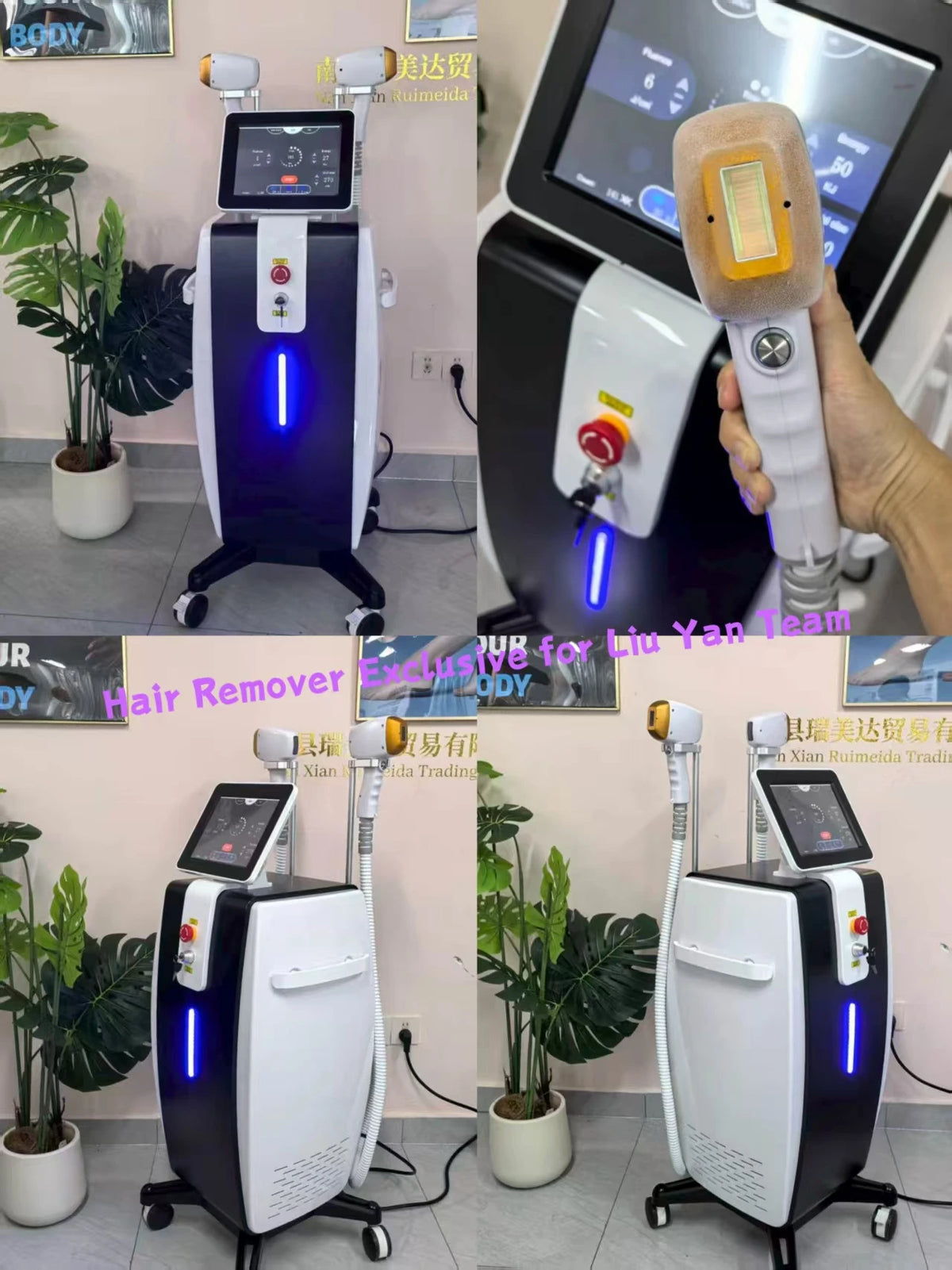 Professional 808nm diode hair removal machinePermanent Hair Removal equipment, Private and Painless Full body Hair Removal