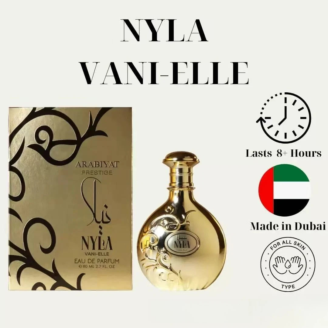Oriental Fragrance Women's Eau De Parfum 80ml Gift Set: Arabian Perfume, Oriental Scent, Intense High Quality, Long-Lasting Scen