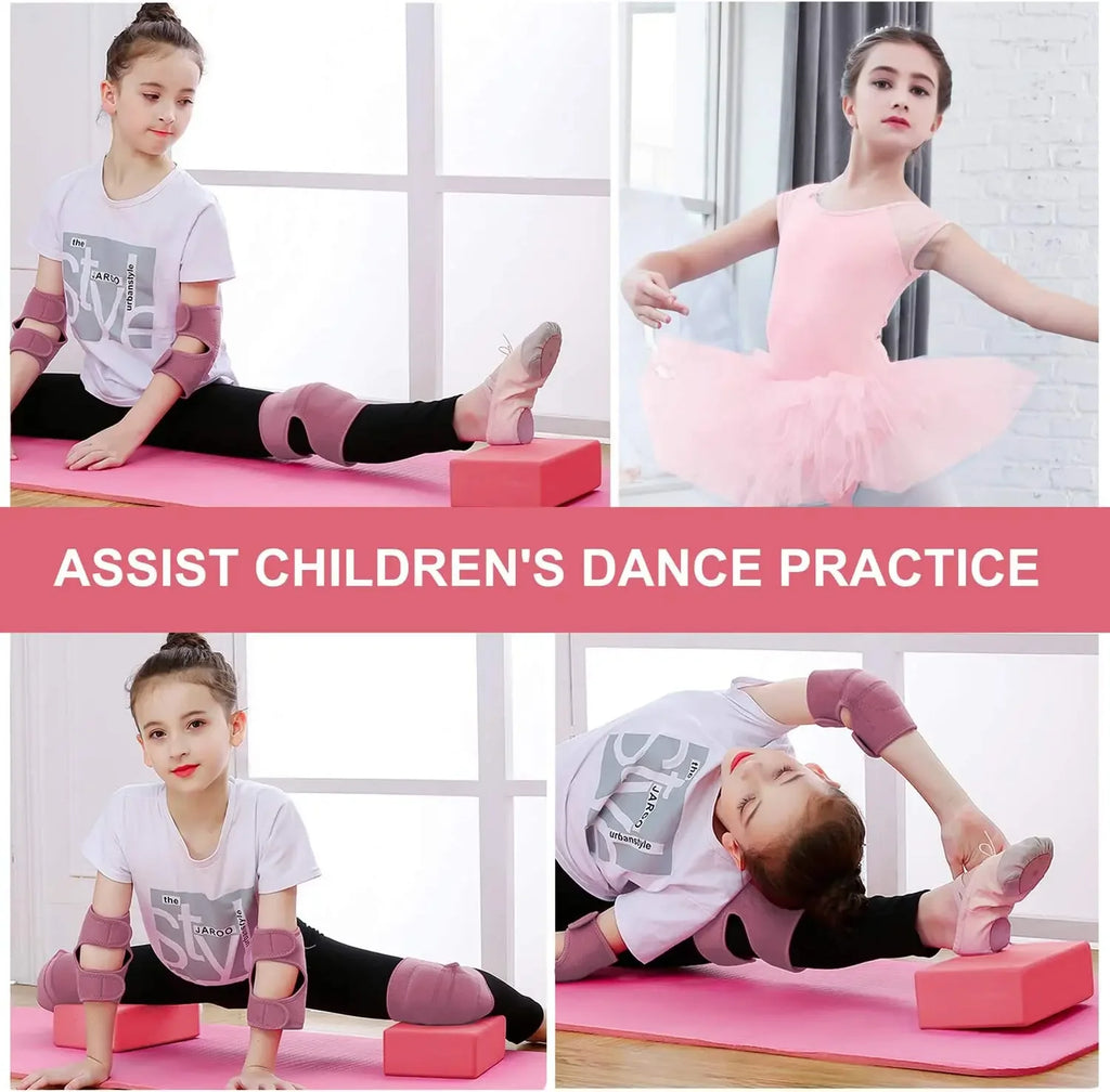2/1PCS EVA Gym Blocks Foam Brick Training Exercise Fitness Equipment Dance Yoga Auxiliary Tool Stretching Body Shaping