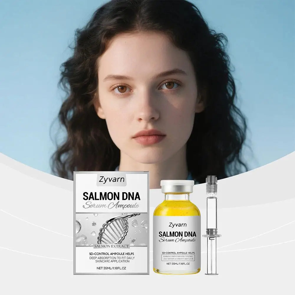 Bottled Skincare Serum Salmon Dna Ampoule Serum Collagen Deeply Moisturizing Essence Effectively Soothes 35/50ml