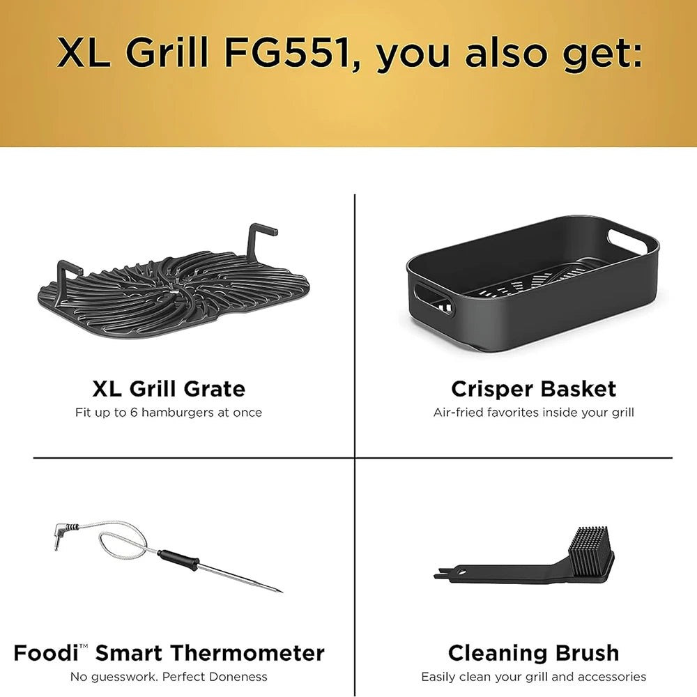 &* Grill BBQ Air Fryer Bake Roast Dehydrate Broil 7-in-1