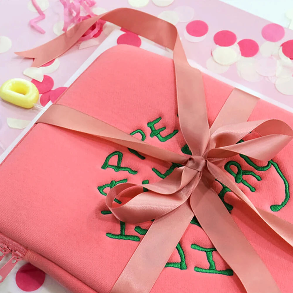 Pink Laptop Case Laptop Sleeve for MacBook Air/Pro 13-15.6Inch for Xiaomi/Dell,Cute Shockproof Tablet Sleeve IPad Case 9-11 Inch