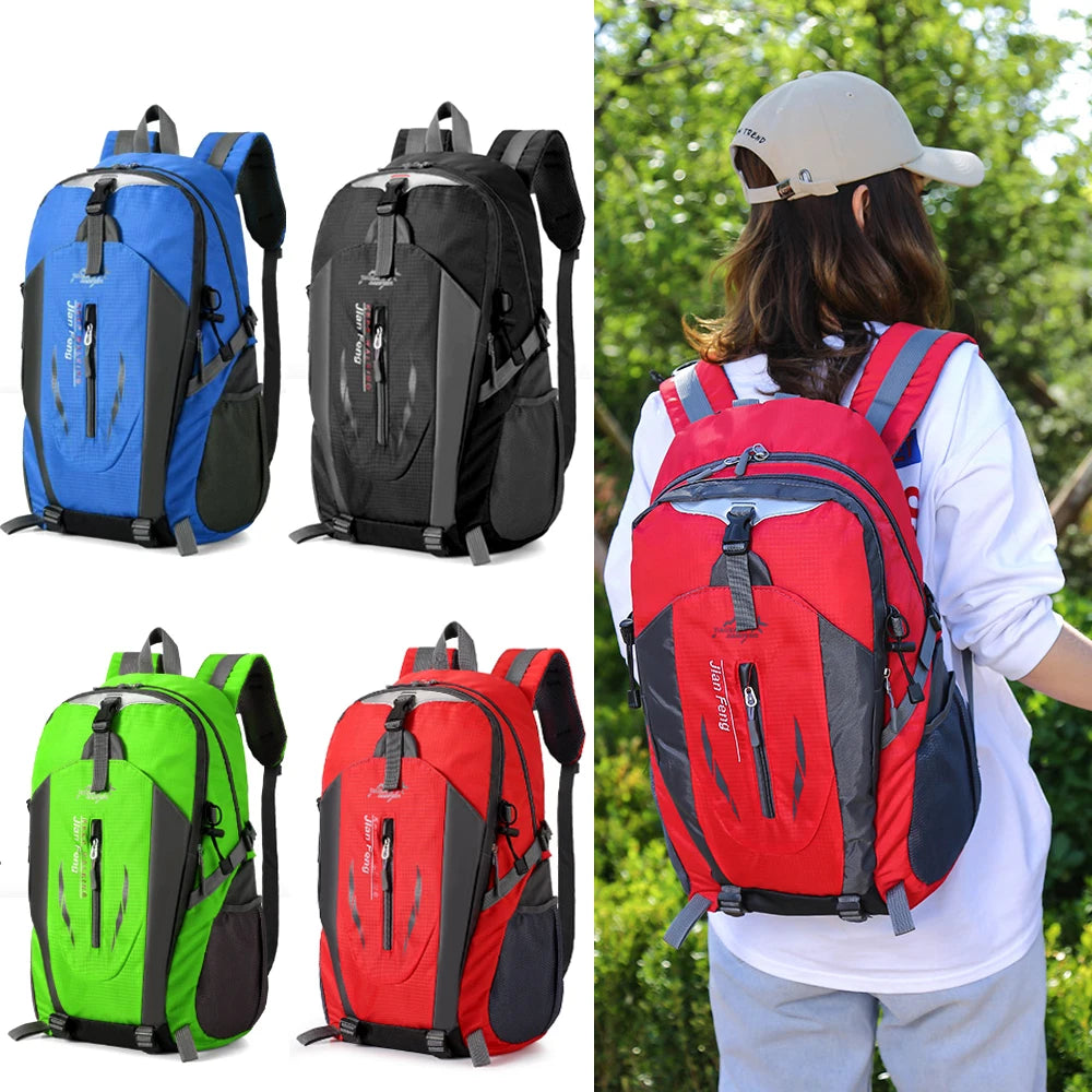 1Pcs Large Capacity 40L Hiking Backpack Lightweight Waterproof Foldable, Outdoor Camping Trekking Travel Bagpack