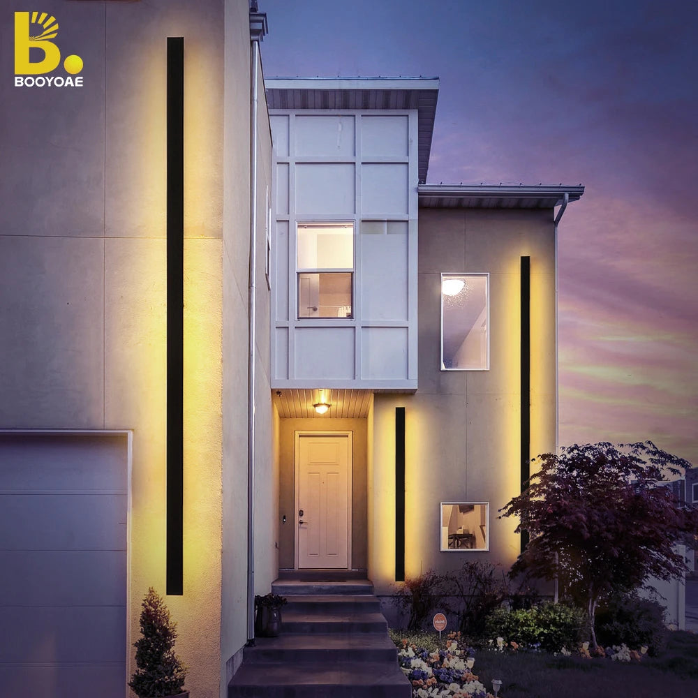 Outdoor Wall Light Garage Door Garden Decoration Porch Lamp Front Door Decor Lights IP65 Waterproof Anti-Water Wall Lighting