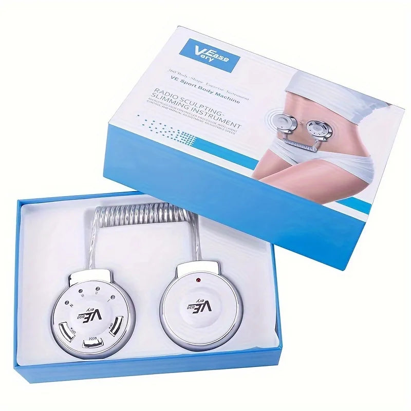 1 Portable Home Body Beauty Machine with Exercise Belt 2 Massage Stickers for Fat Burning Body Sculpting and Weight Loss Massage