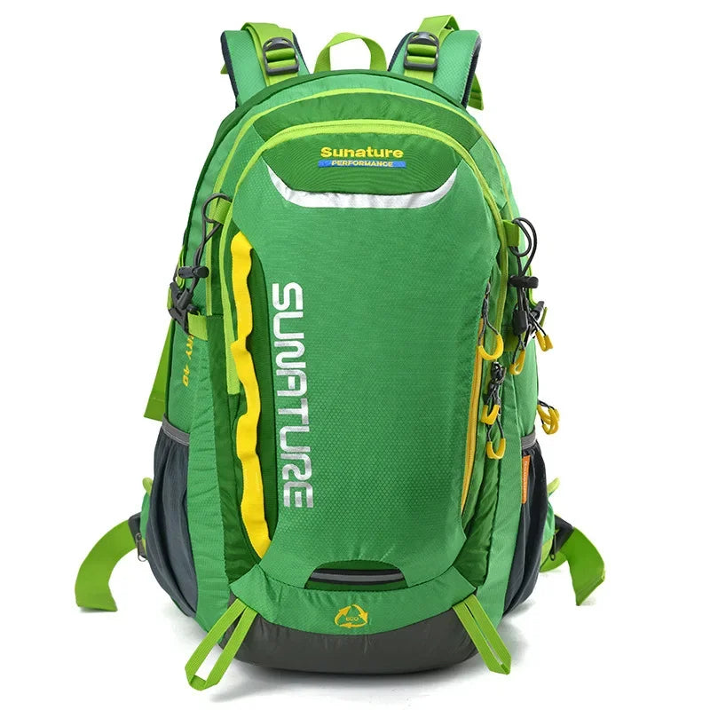 Travel Hiking Backpack 40L Trekking Bag Men Women Durable Outdoor Sports Daypack for Climbing Mountaineering Fishing Bicycle