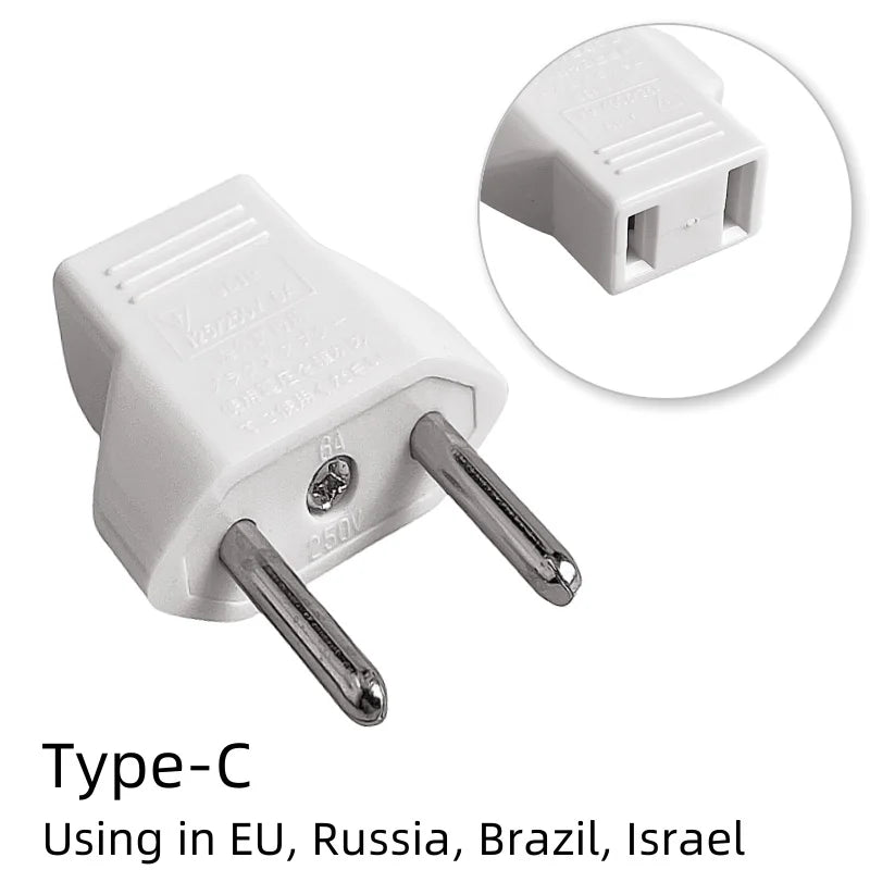 US Travel Electrical Socket EU To US Power Adapter American European Australia US AU EU Euro AC Plug Converter Outlet Socket