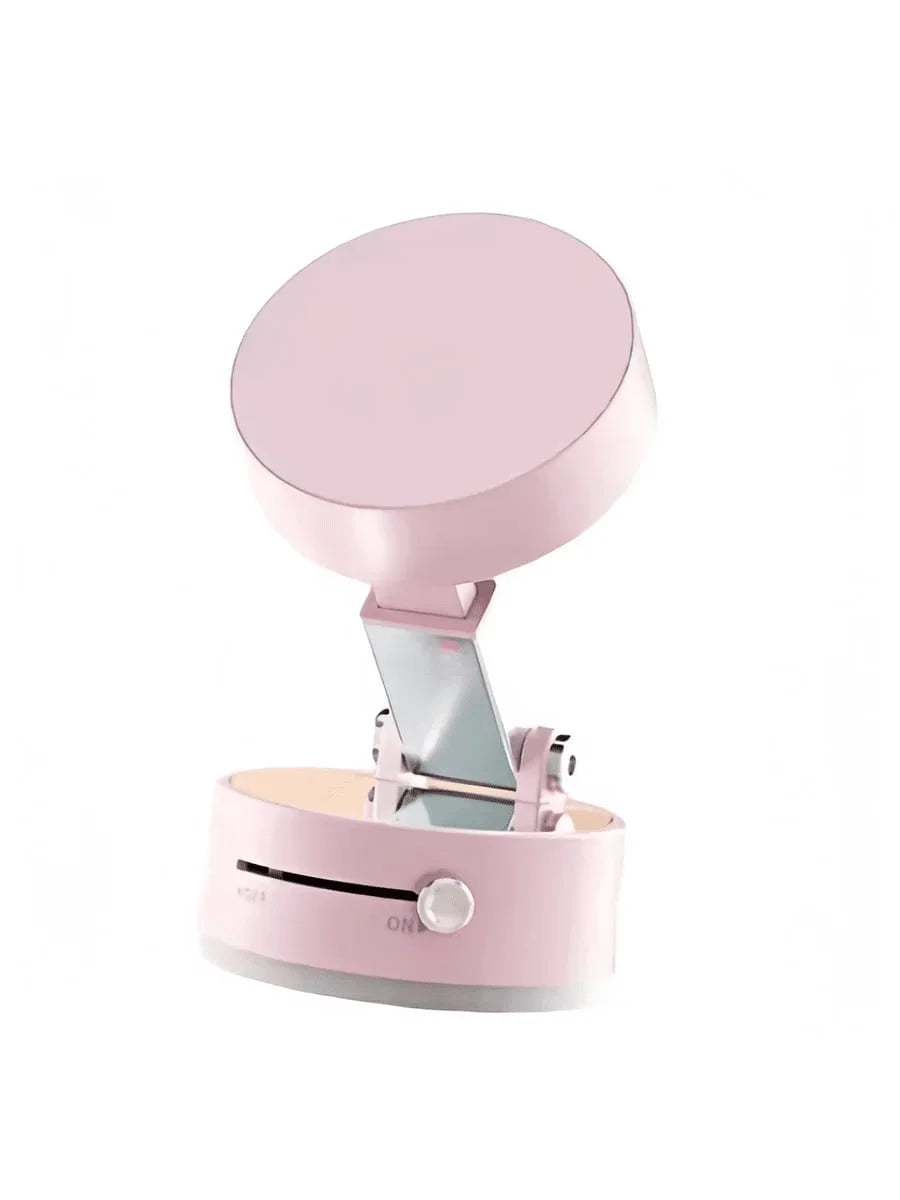 Y330 Foldable Magnetic Vacuum Suction Phone Holder Double Sided Suction Cup Car Bracket Portable Lazy Phone Stand for Home Car ﻿