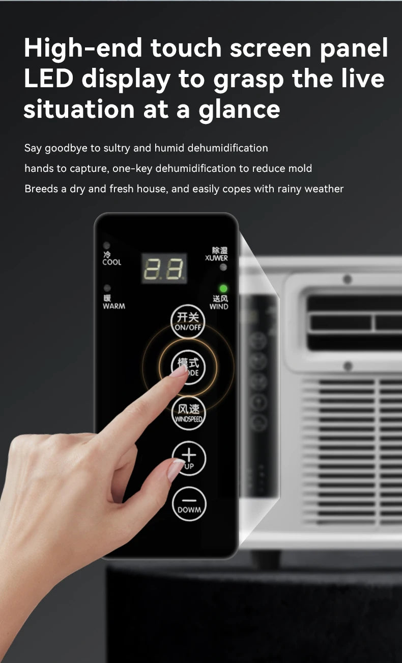New Appliance Mini Air Conditioner With Cooling And Heating Mode Mobile Mini Ac Air Conditioner For Room