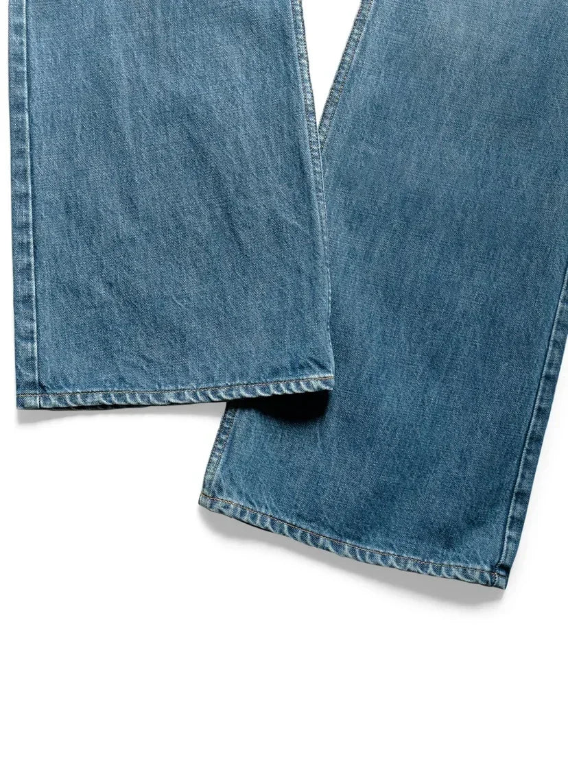 KAPITAL Hirata Kazuhiro New Arrival japan Style Cotton Casual Flare Light Blue Denim Jeans for Men