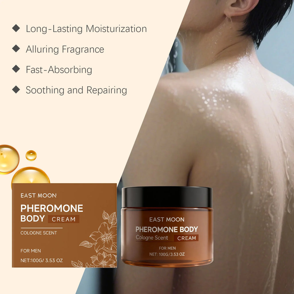 Men's Cologne Scented Moisturizing Lotion-Boosts Confidence Relieves Odor Long-Lasting Fresh Fragrance Moisturizer Skin Lotion
