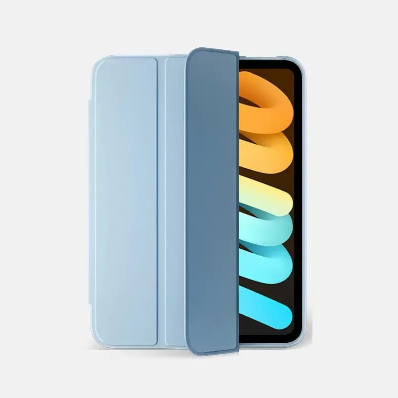 Smart Case For iPad Mini 7 2024 A17 pro 8.3"Mini 6 2021 8.4 A2567 6th Generation Pencil Holder Case iPad Mini 7th 6th Generation