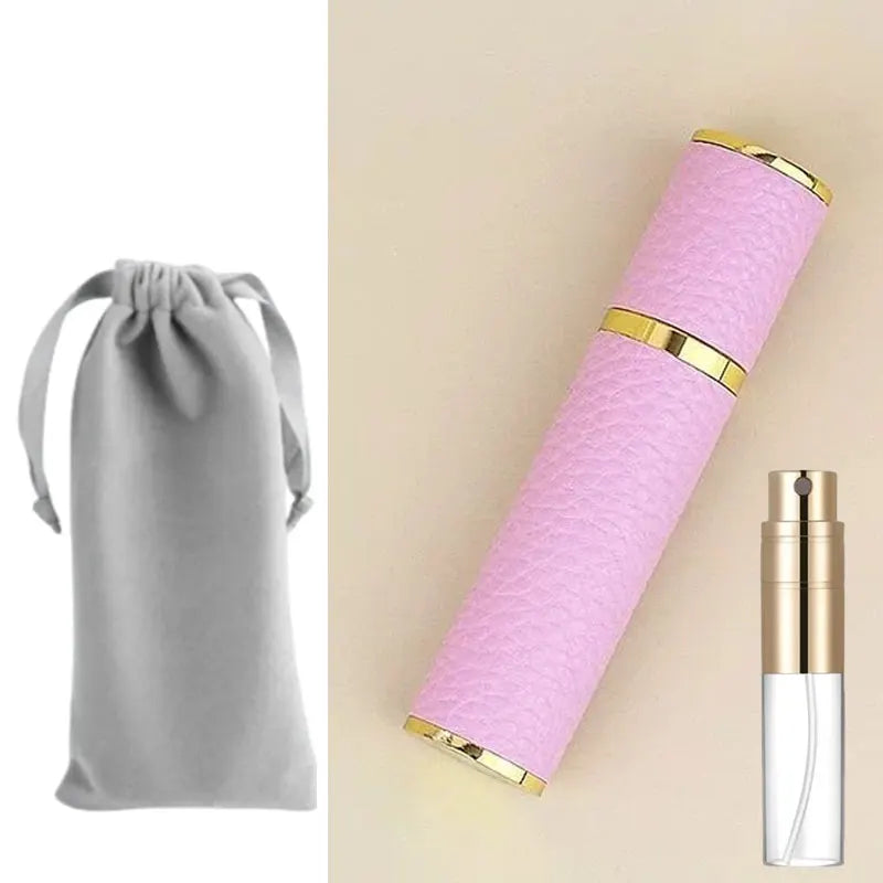 10ml Crocodile Luxury Leather Glass Perfume Spray Bottle Mini Refillable Perfume Atomizer Portable Empty Traveling Refill Bottle