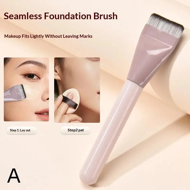 Foundation Brush +Makeup Palette + Black Powder Puff Set Foundation Cream Mixing Tool Nail Art Makeup Cosmetic Makeup Tool Kits