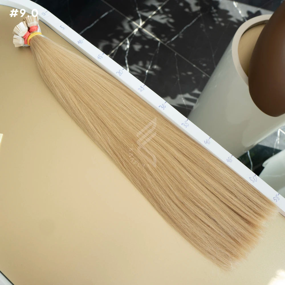 Long European Virgin Hair Extensions 16 for Ladies High Quality Customizable Color Fast Delivery Worldwide Dyed
