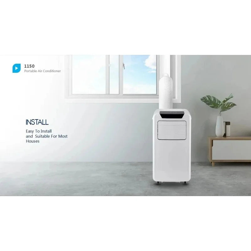 2026 9000BTU Portable Air Conditioner for Home with Dehumidifier And Fan Mode - Mobile Air Conditioning Wifi Tuya Compatible