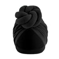 Women's Fashion Turbans New Large Plate Flower Knotted Turban Cotton Chemo Cap Headscarf Beanie Hat Headwear Turbante Mujer