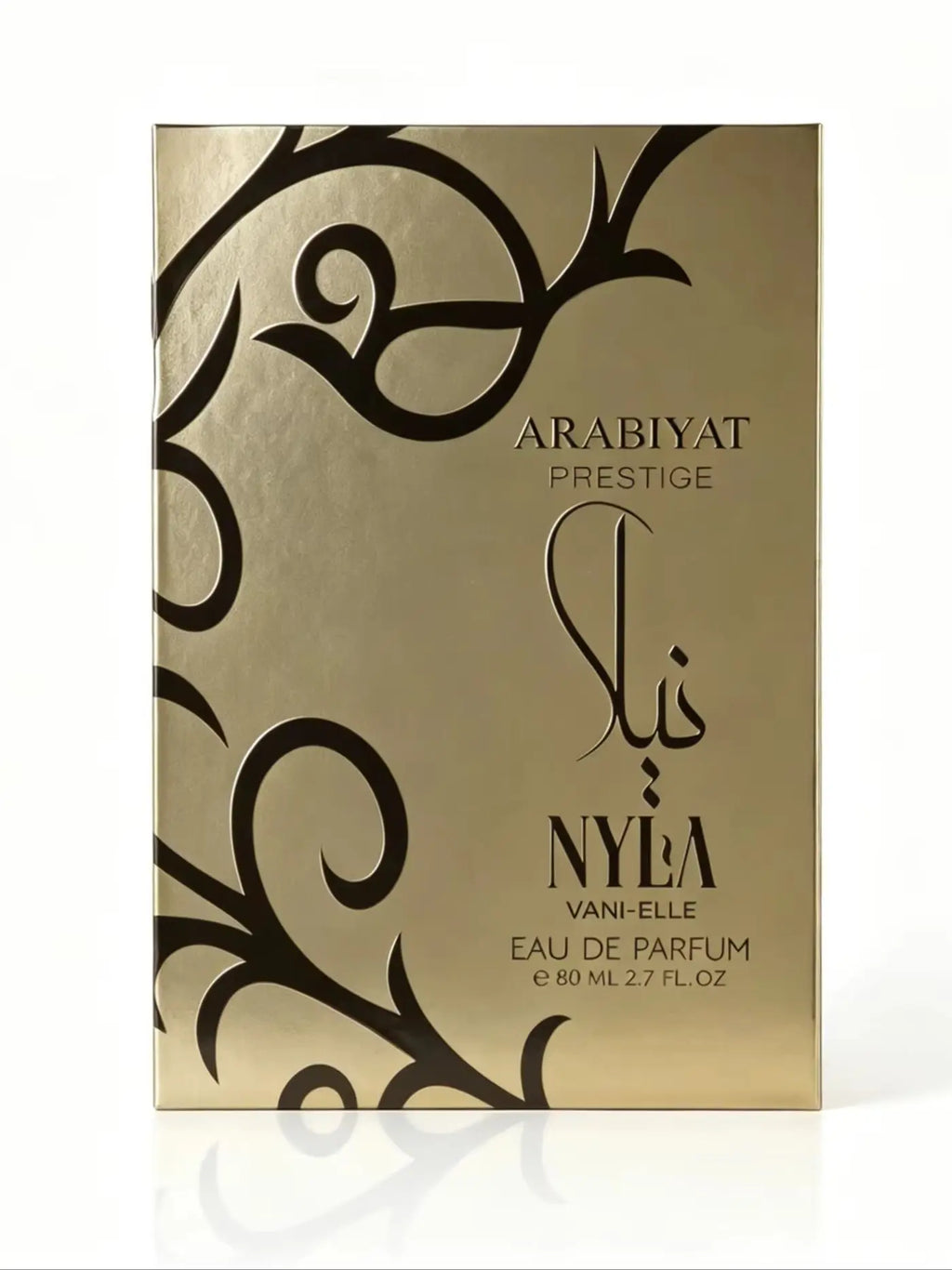 Arabiyat Prestige Nyla Vani-Elle Eau De Toilette, Unisex Vanilla Jasmine, 2.7 Fl oz