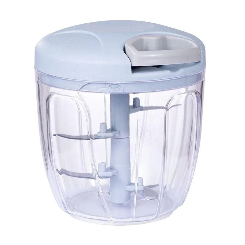 500/900ML Manual Meat Mincer Garlic Chopper Hand Pull Press Crusher Vegetable Grinder Chili Onion Cutter Kitchen Cooking Tools