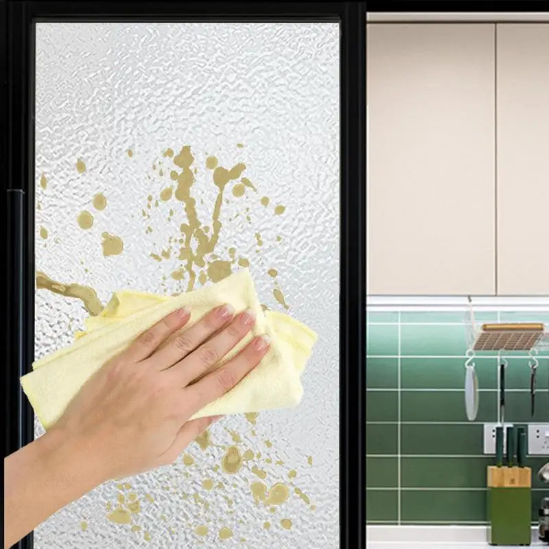 500g Matte Glass Paint Opaque Glass Paint Bathroom Glass Window Sandblasting Water-based Coating Transparent Becomes Frosted