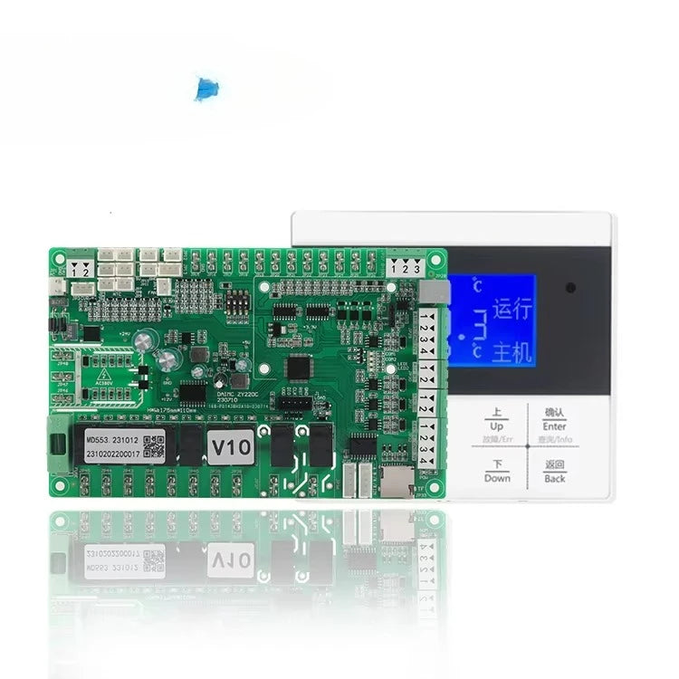 Intelligent energy-saving controller automatically adjusts parallel unit and inverter fan based on load
