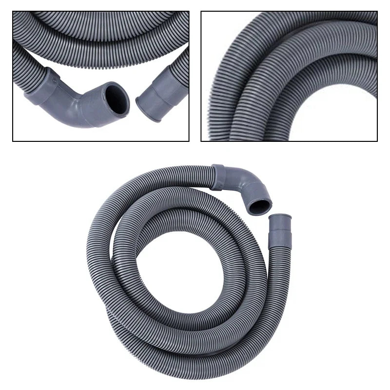 10M Drain Pipe Washing Machine Dishwasher Drain Waste Hose Extension Pipe Hose Wash Machine Accesories
