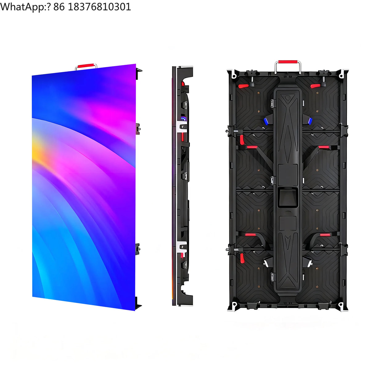 500x500mm Indoor Outdoor LED Screen Stage Background Led Video Wall P2.6 P2.9 P3.91 Seamless Splicing Rental LED Display Screen