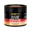 GOIPLE 180ml Wave Shampoo Deep Clean or 113g 360 Style High Shine Hair Pomade Strong Hold Layered Control Wavy Wax Cream for Men