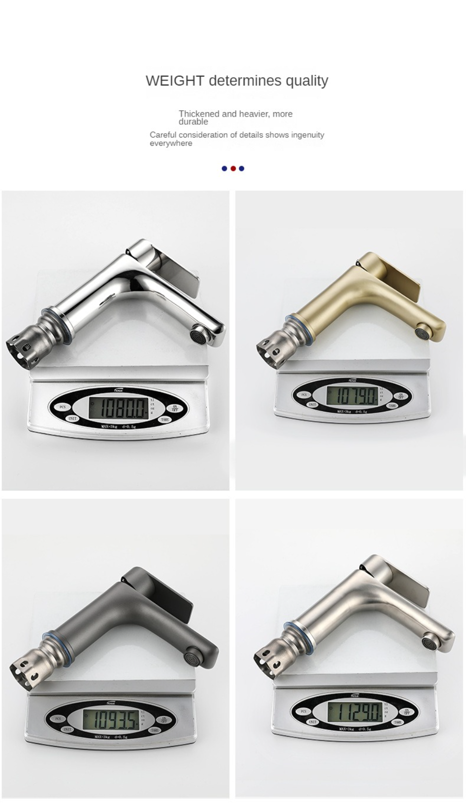 Bathroom Water Faucet Taps Cold and Hot Stainless Steel Single Hole Wash Basin Faucets Mixer Torneira Cascata Dourada