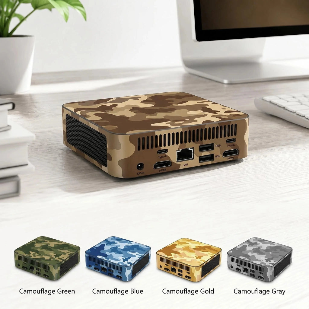 2026 Intel Core I9 10980HK Windows 11 Mini PC Computer 16GB 8GB RAM 1TB M.2 SSD WiFi6 BT5.2 4K HD Portable Desktop Pc