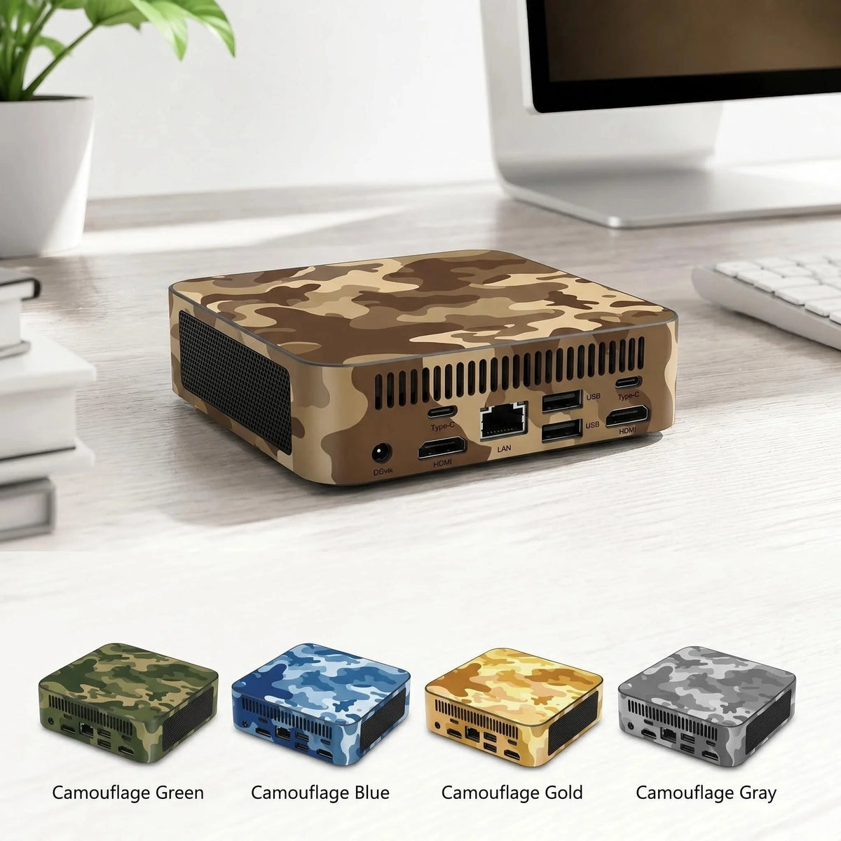 2026 Intel Core I9 10980HK Windows 11 Mini PC Computer 16GB 8GB RAM 1TB M.2 SSD WiFi6 BT5.2 4K HD Portable Desktop Pc
