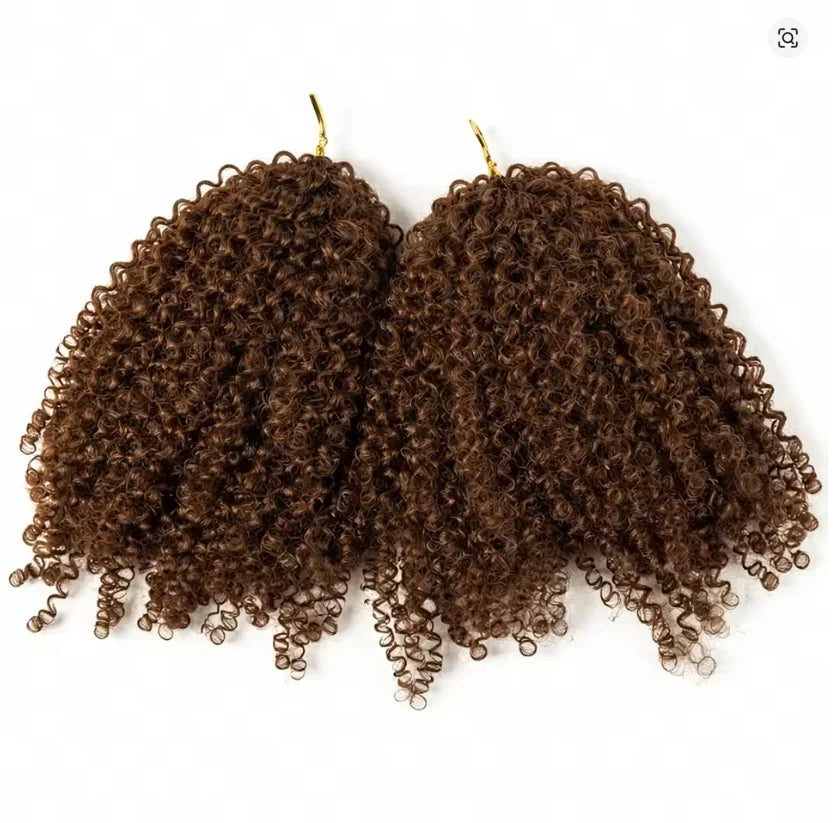 Virgin Hair Crochet Extensions – Curly Style, Multiple Lengths