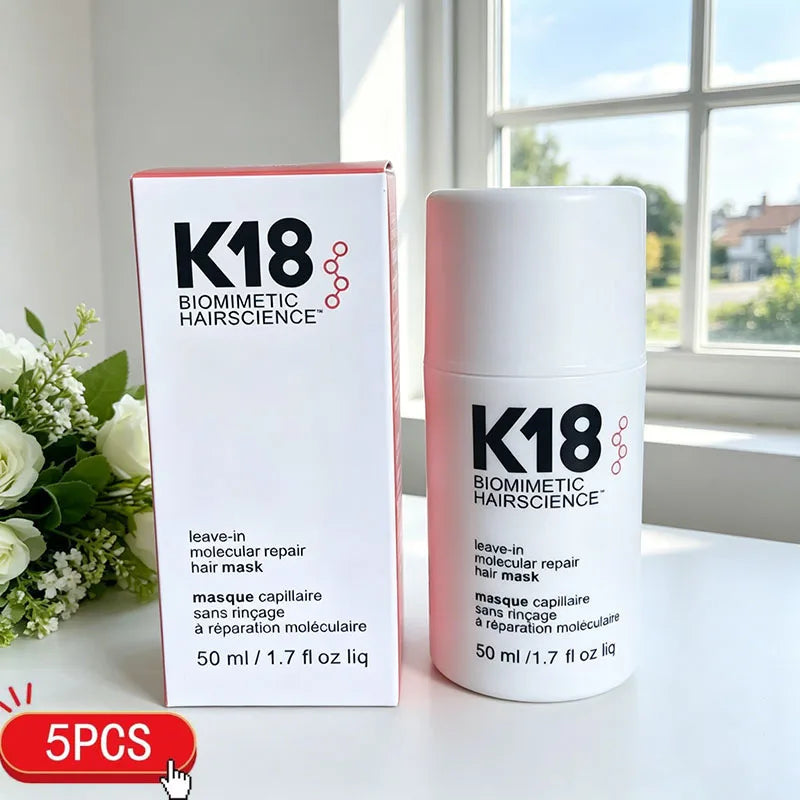 K18 Leave-In Molecular Repair Hair Mask 3PCS 5PCS 10PCS Deep Conditioning Keratin Treatment Soften Hair Smoothing Hair Care