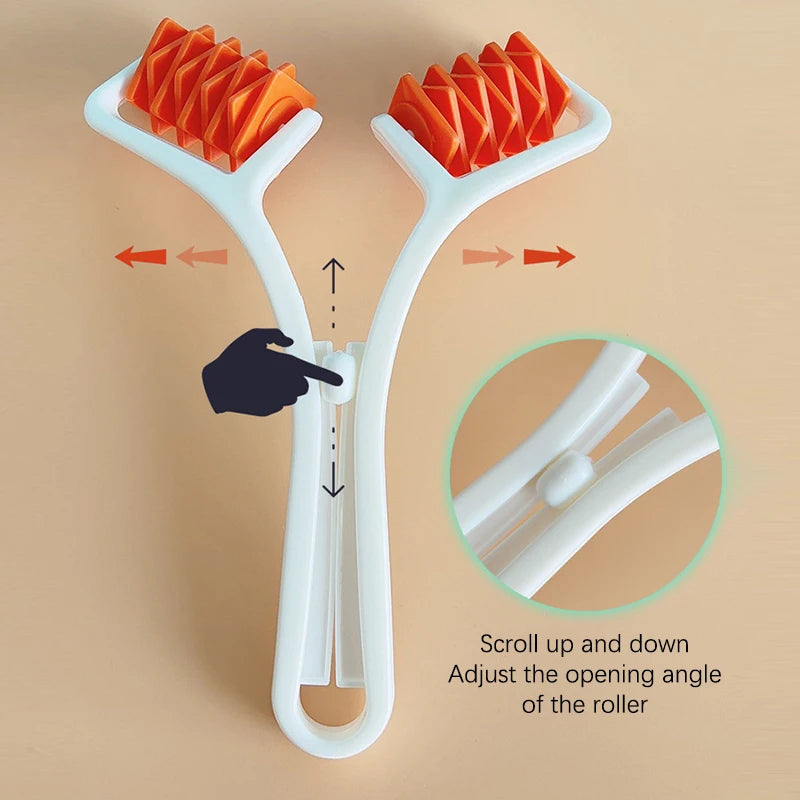 Facial Massager Roller Y Shape Body Shaper Massage Anti Wrinkle Face-Lift Slimming Arm Leg Neck Relaxation Skincare Beauty Tool