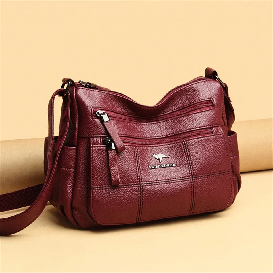 Genuine Brand PU Leather Sac Luxury Handbags Women Bags Designer Shoulder Crossbody Hand Bags for Women 2022 Purses and Handbags