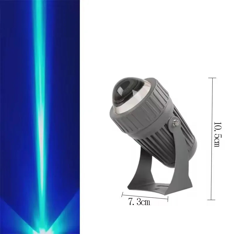 Outdoor LED Garden Wall Spotlights Landscape Lighting AC220V 110V DC12V Red Green Blue  IP67 Waterproof One Beam Lights 10W