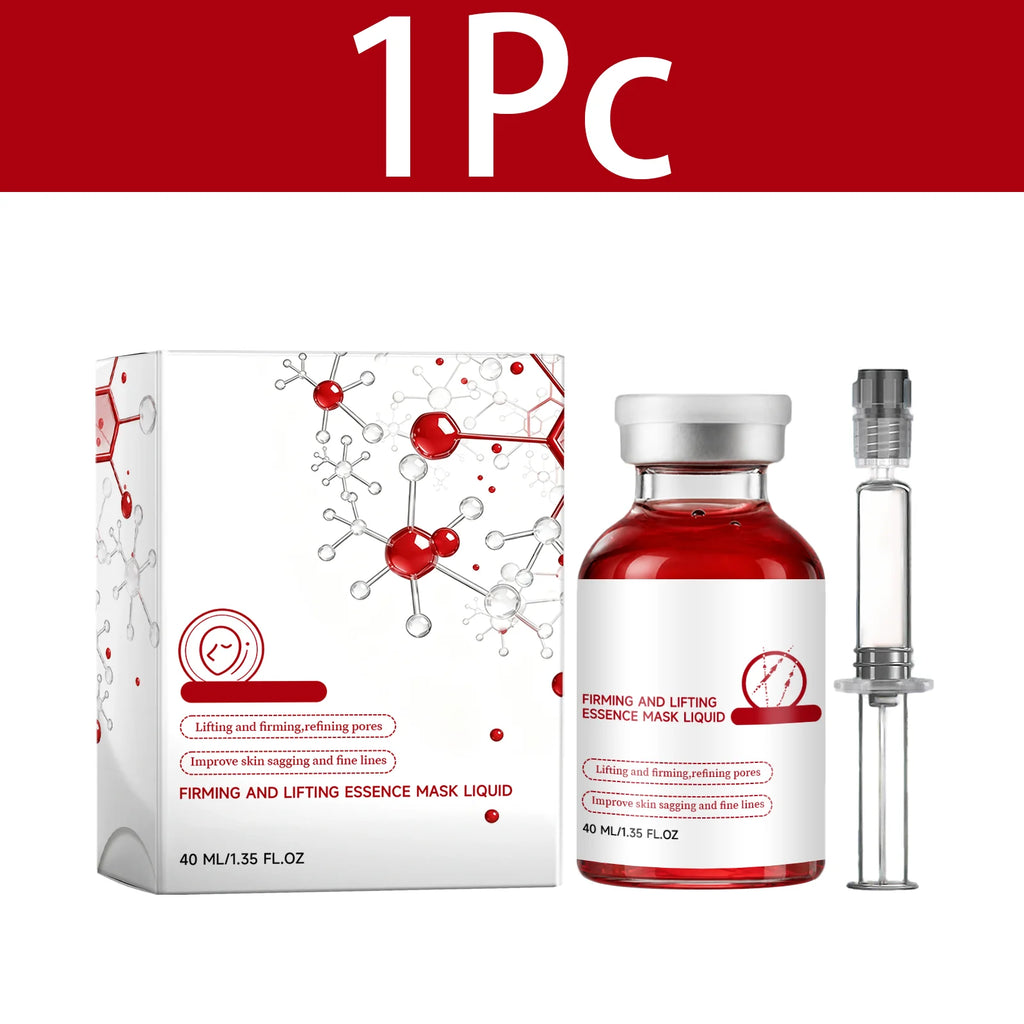 Firming Lifting Essence Mask Liquid Face Hydrating Serum Ampoule Mask Smoothing Brightening Deep Repair Facial Skin Barrier Care