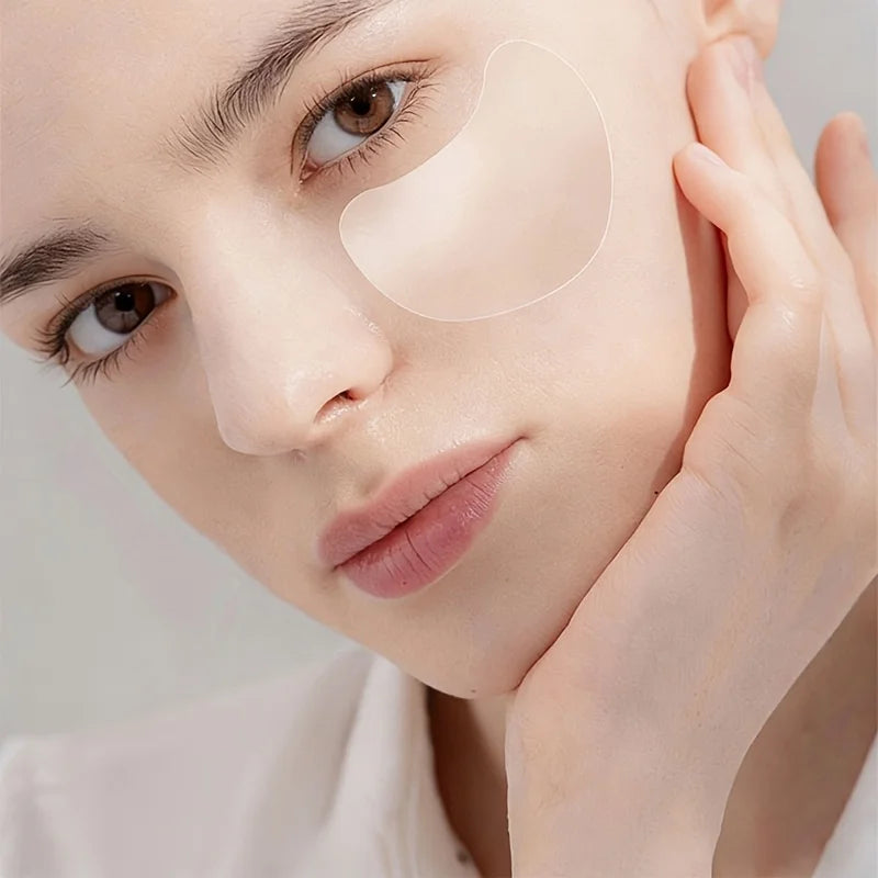 30pcs Outdoor Invisible Makeup Patches Ultra thin Invisible Facial Training Patches Cuttable Full Face Makeup Application