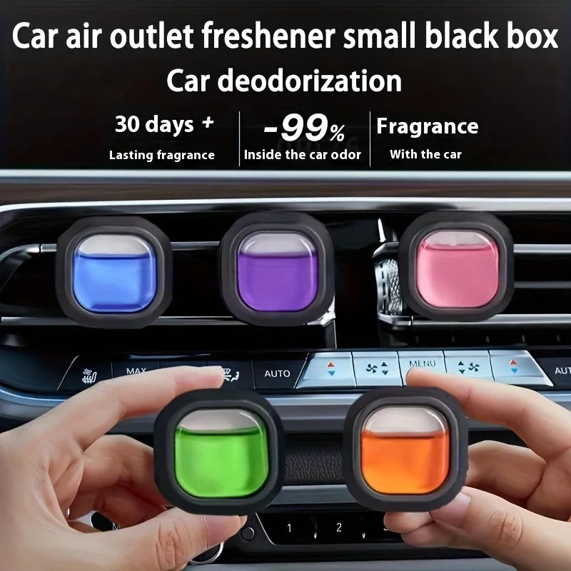 Car Air Vent Perfume Long-lasting Fragrance Air Purifiers Powerful Odor Eliminator Essential Oil Alcohol-free Car Accessories