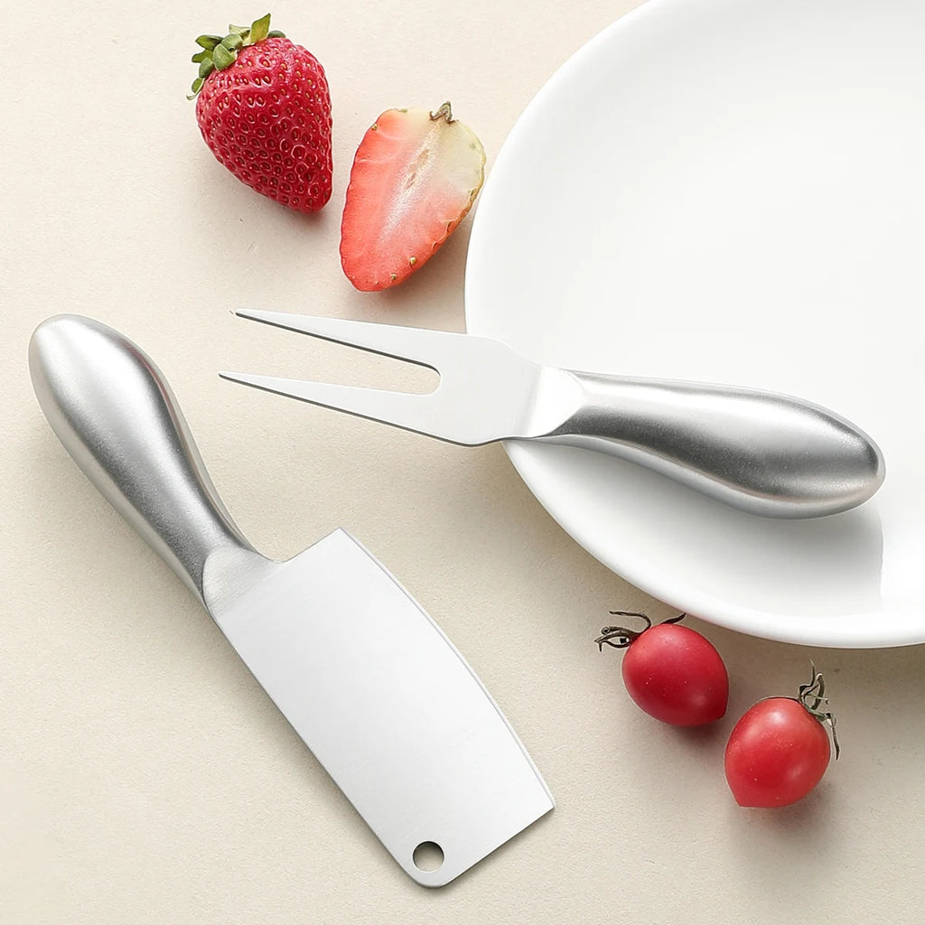 Multifunction Cheese Cutlery Baking Tools Set Stainless Steel Slicer Kitchen Gadgets Butter Knife Mini Cake Bread Knives