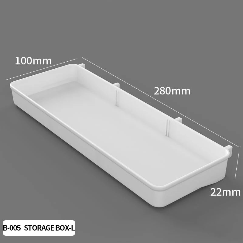Study Room Pegboard with Shelves Tool Free Wall Grid Scratch Proof Easy to Install for Computer Desk Accessories