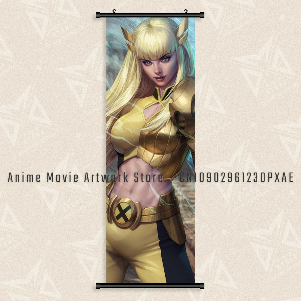 Marvel X-Men Phoenix Character Home Decor Anime Superhero Wall Art Hanging Painting Canvas Print Scrolls Picture Movie Poster