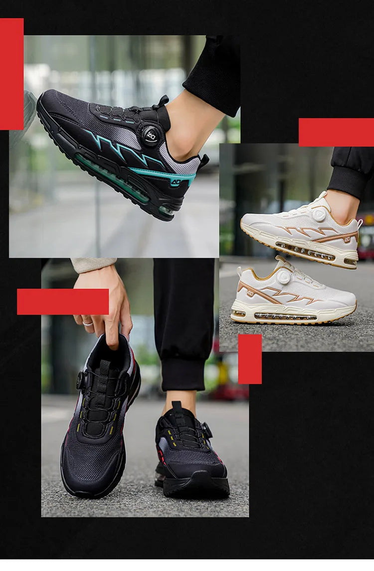Men's Casual Sneakers, Luxury Trainer Shoes, Breathable Race Running Shoes, Fashion Loafers for Men.