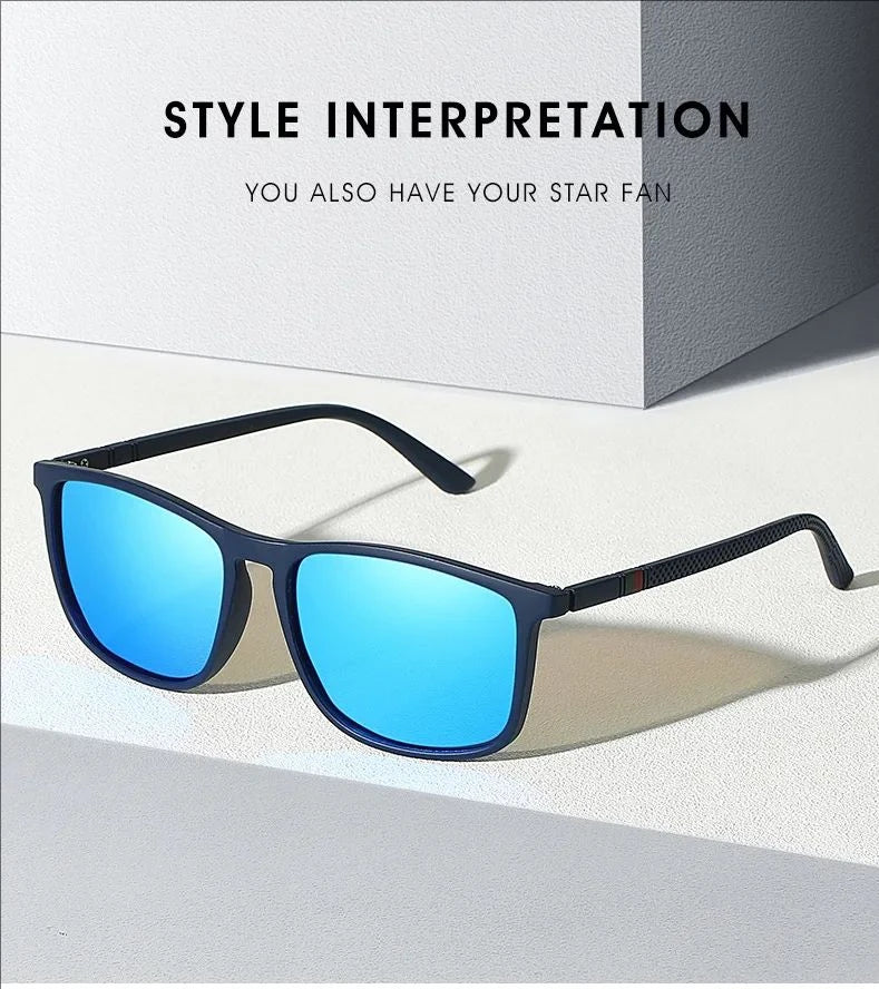New Style Sun Glasses Driving Glasses Fashionable Square Sun Glasses Men And Women Anti-ultraviolet Sunglasses 1166